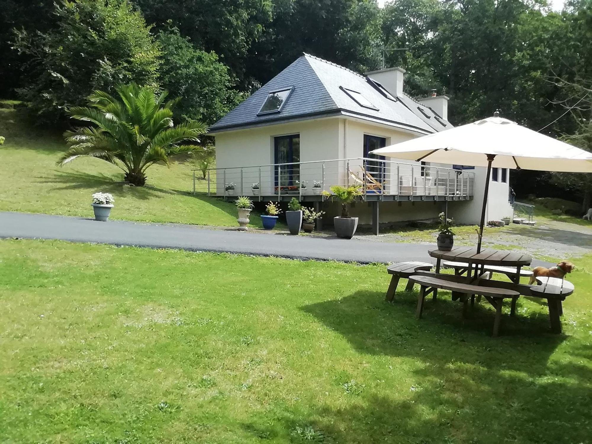 La Maison Au Bord De L'Eau Plouigneau Buitenkant foto